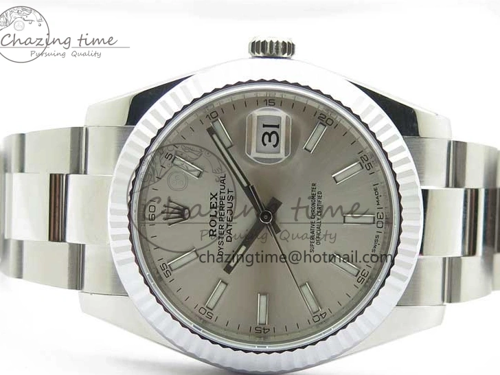 Edition DateJust 41 VSF 904L VS3235 Silver Bracelet 126334 Best on Dial 1:1 SS Oyster 0506